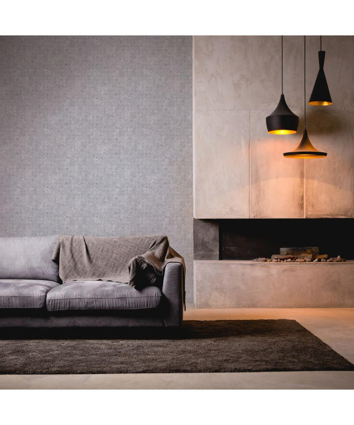 VLIESTAPETE Grau 53/1005 cm - Silberfarben, Textil (53/1cm) - KUNSTLOFT