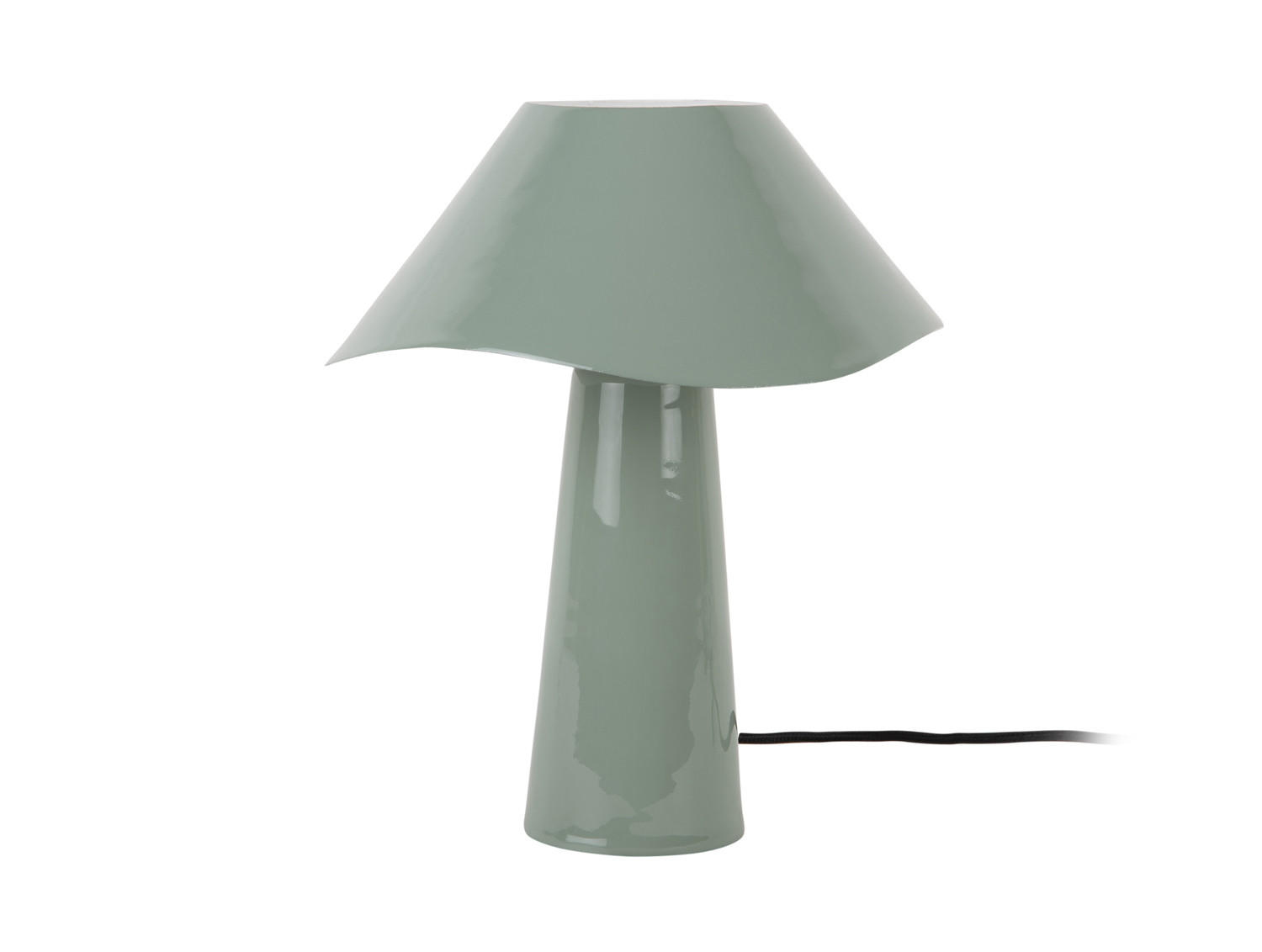 TISCHLAMPE Ameno 28/28/33 cm - Blau, Metall (28/28/33cm) - Leitmotiv