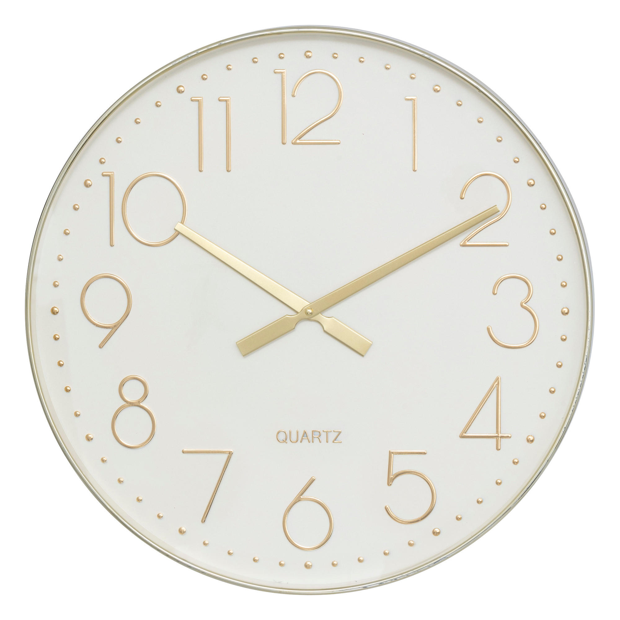 Atmosphera Createur d´interieur Wanduhr Gold 51x5x51 cm