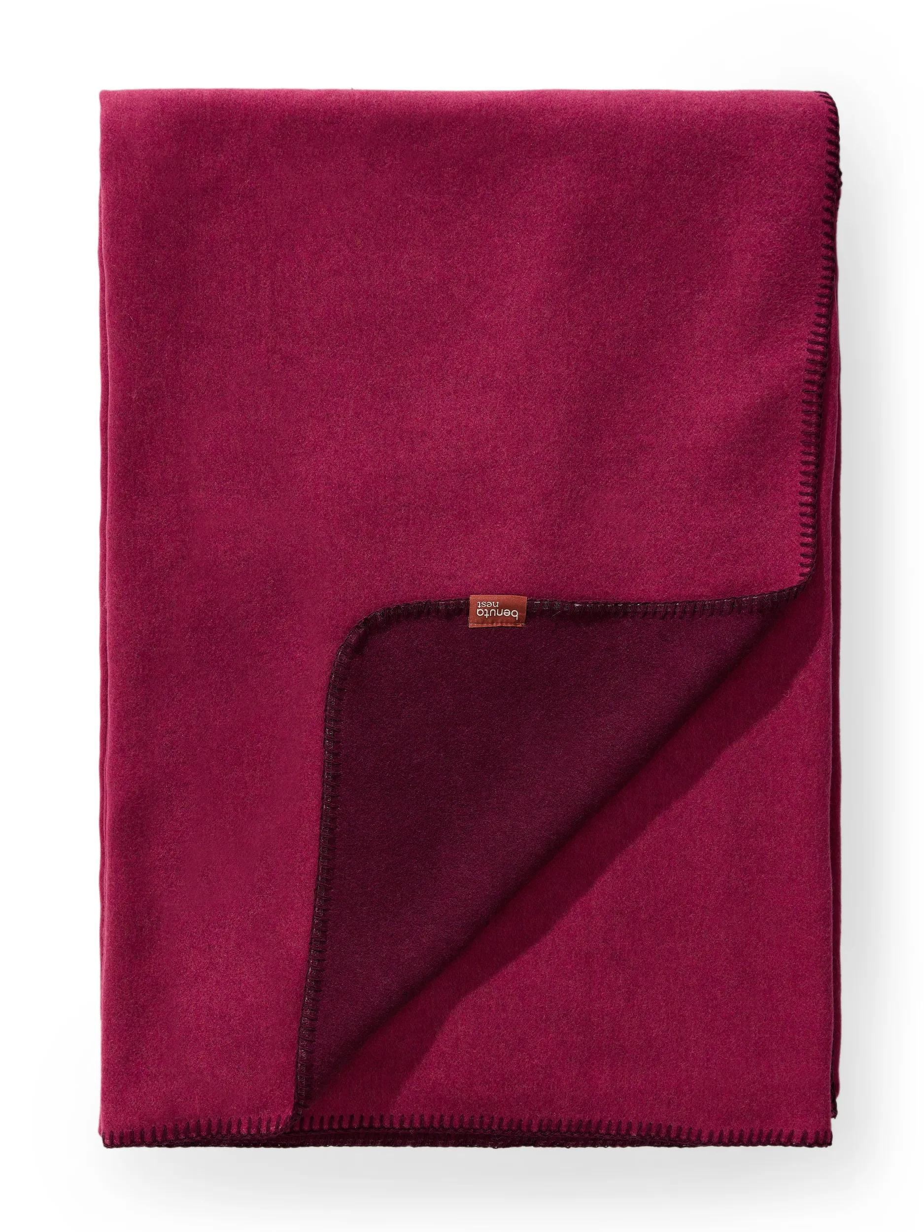 DECKE Mona Lila 140/200 cm - Lila, Textil (140/200cm) - benuta