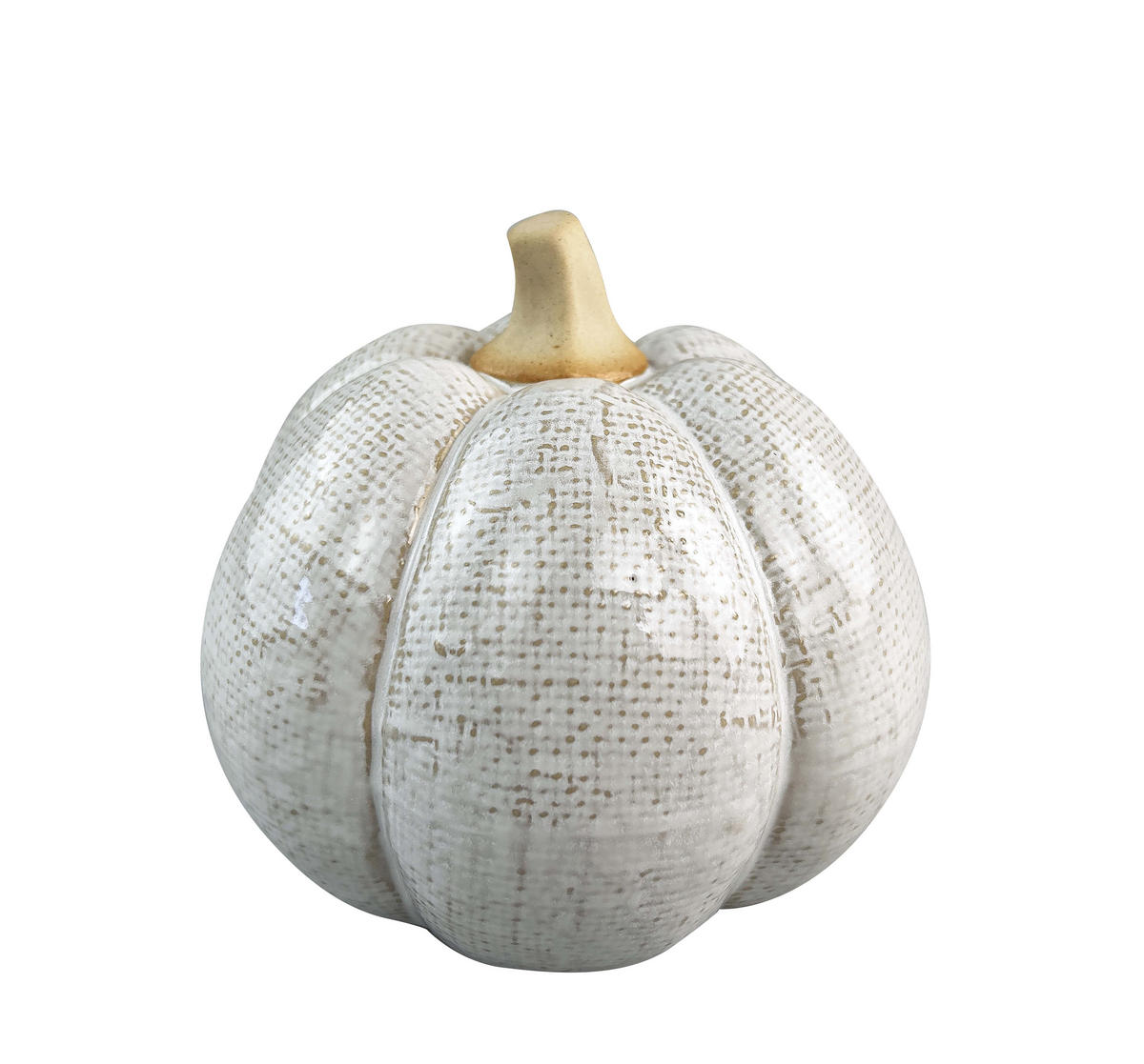 DEKOFIGUR Mave Beige 12.2/10.4/12.2 cm Keramik - Beige, Keramik (10.4/12.2/12.2cm) - Mondex