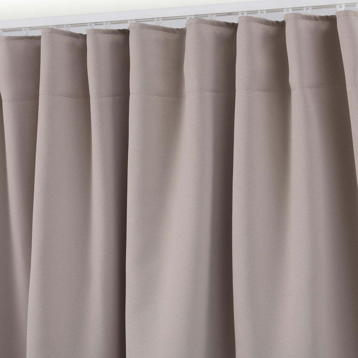 VERDUNKELUNGSVORHANG mit Schlaufenband 140x280cm beige - Beige, Textil (140/280/1cm) - Dekoria