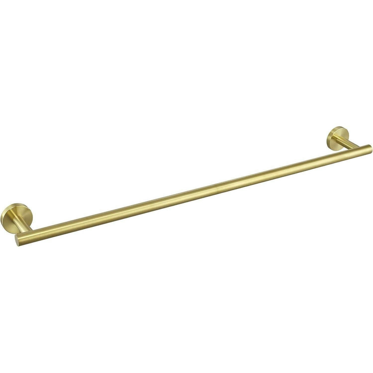 HANDTUCHSTANGE Edelstahl gebürstet Gold 70 cm - Goldfarben, Metall (8.1/5/70.6cm)
