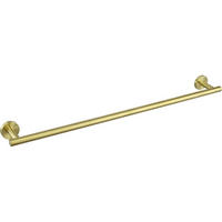 HANDTUCHSTANGE Edelstahl gebürstet Gold 70 cm - Goldfarben, Metall (8.1/5/70.6cm)