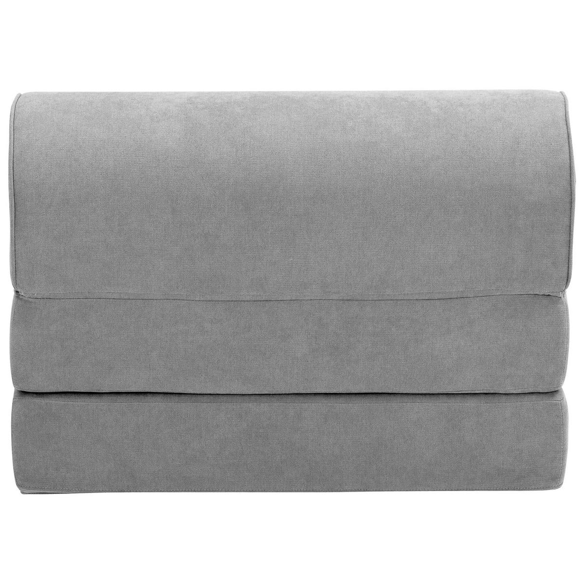 FALTSESSEL Katusha Flachgewebe hellgrau - Hellgrau, Kunststoff (80/57/80cm) - 58aufmkessel