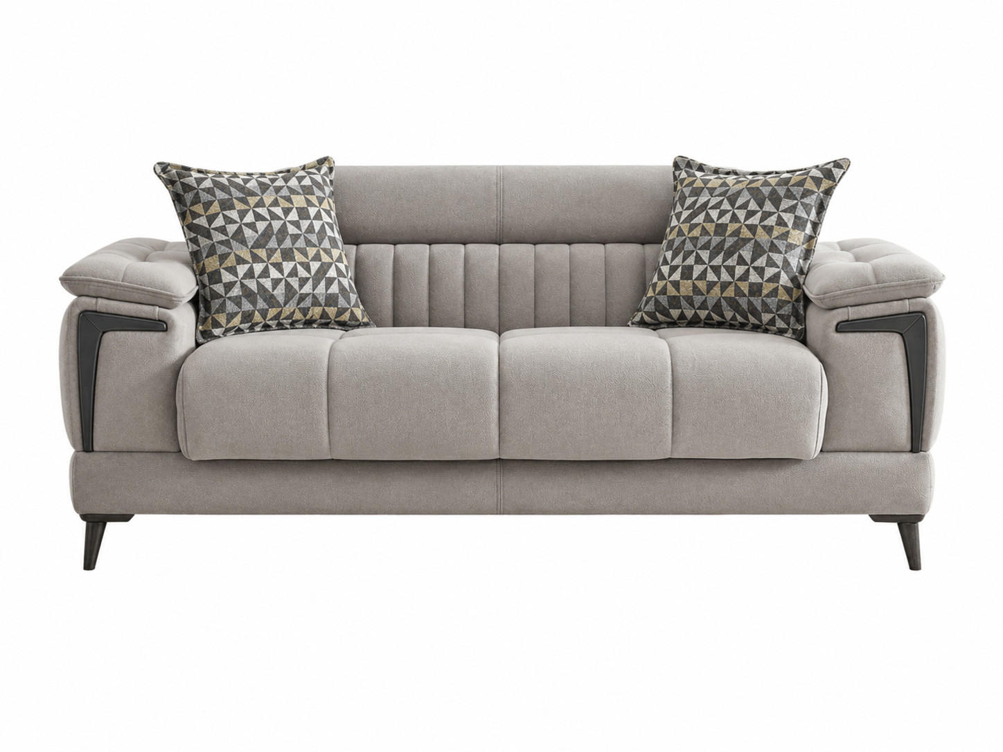 XXXLutz 2-Sitzer Greige 180x80x95 cm