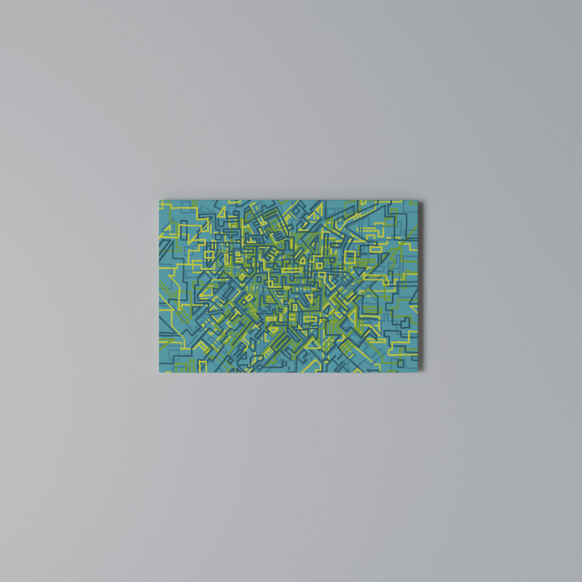 LEINWANDBILD Nostalgic Memories 120/80 cm - Blau, Textil (120/80cm) - SpaceRebels