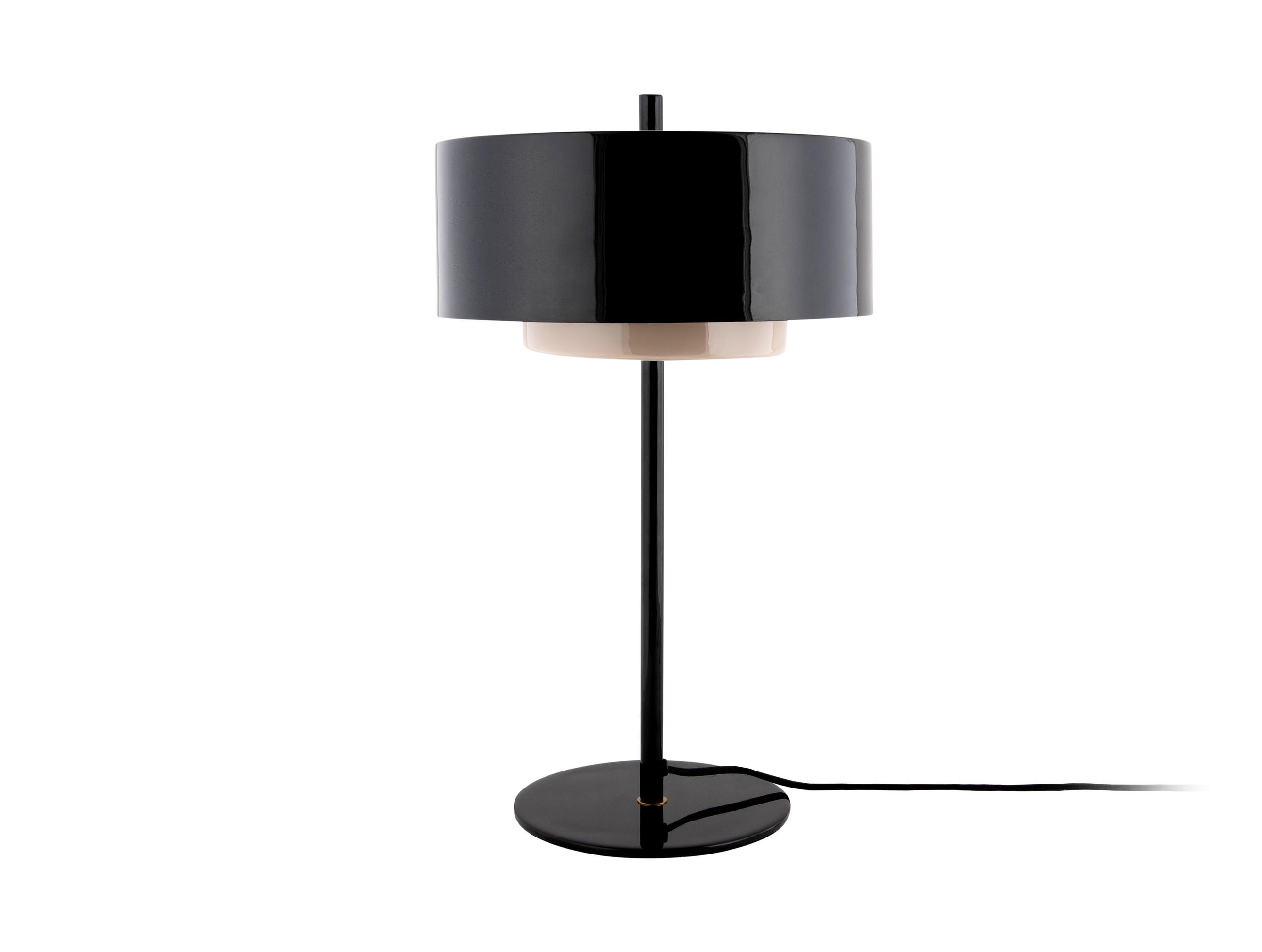 Leitmotiv Tischlampe Schwarz 29x50x29 cm