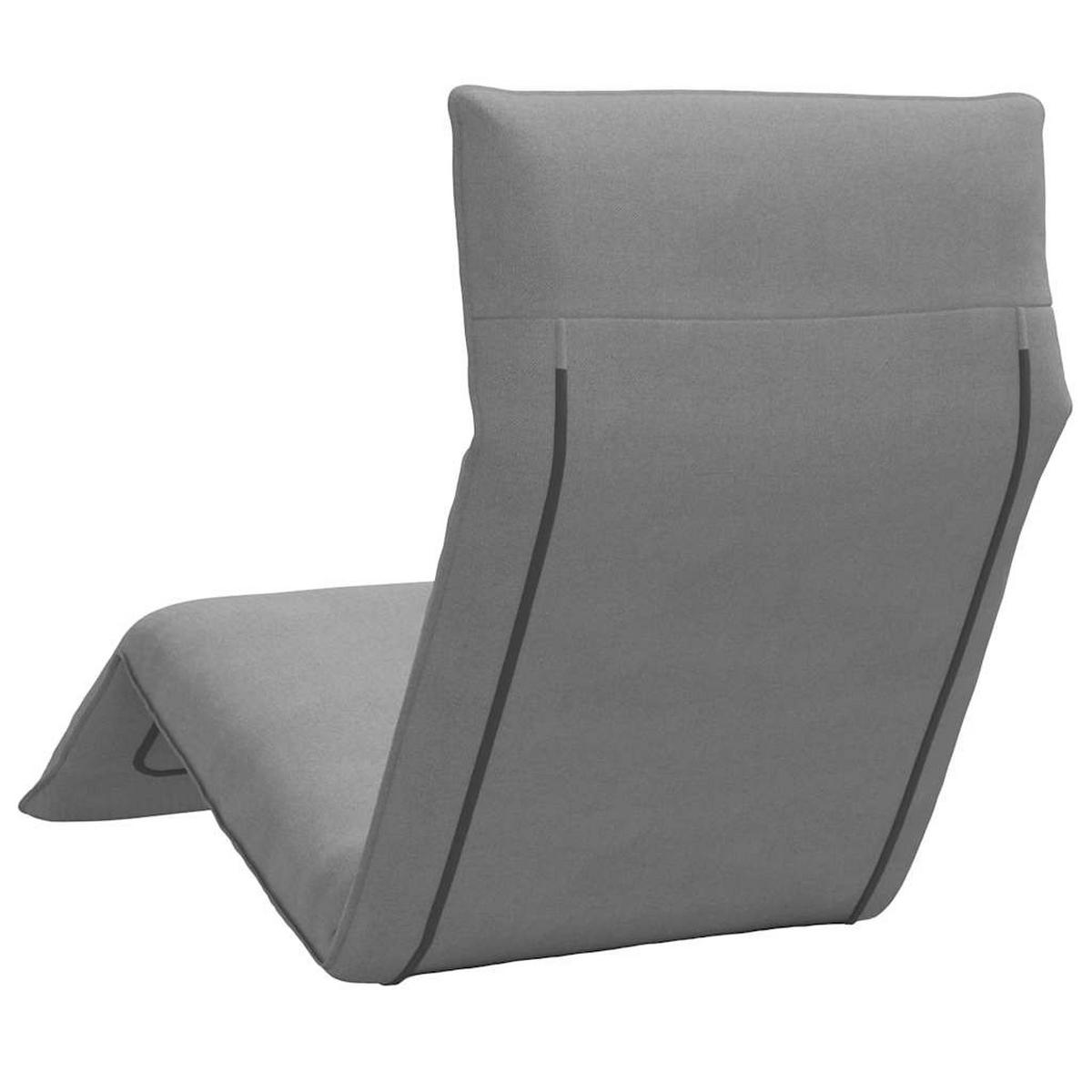 SONNENLIEGE Klappbar Grau 175/54/8.5 Cm Oxford-Gewebe - Grau, Textil (175/8.5/54cm) - vidaXL