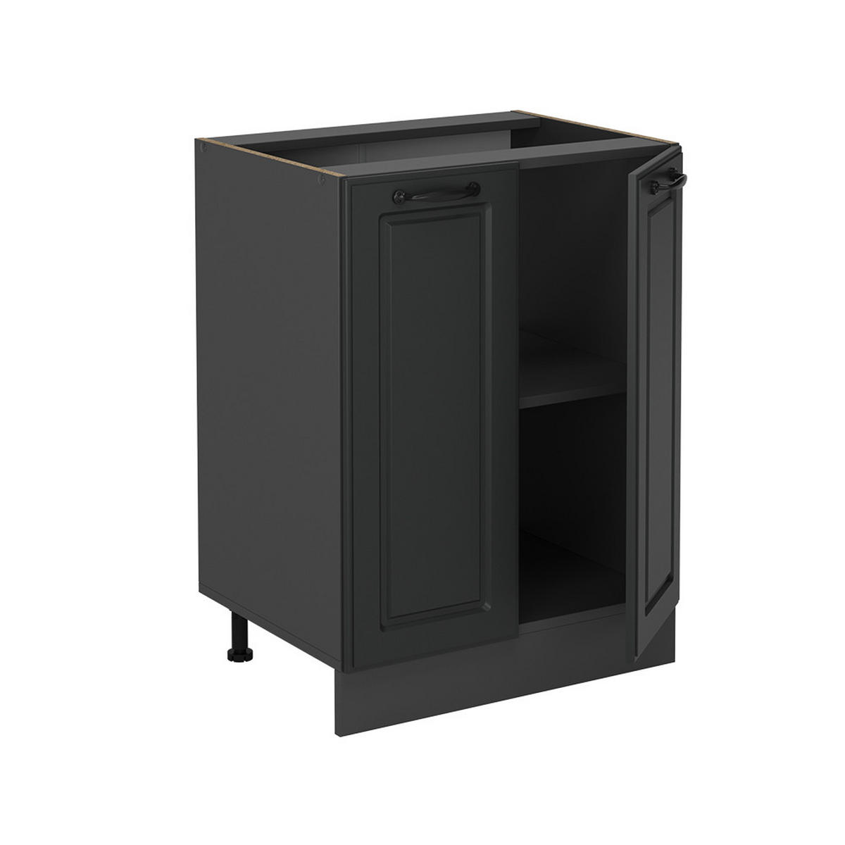 Anthrazit, Holzwerkstoff (60/81.6/60cm) - Vicco