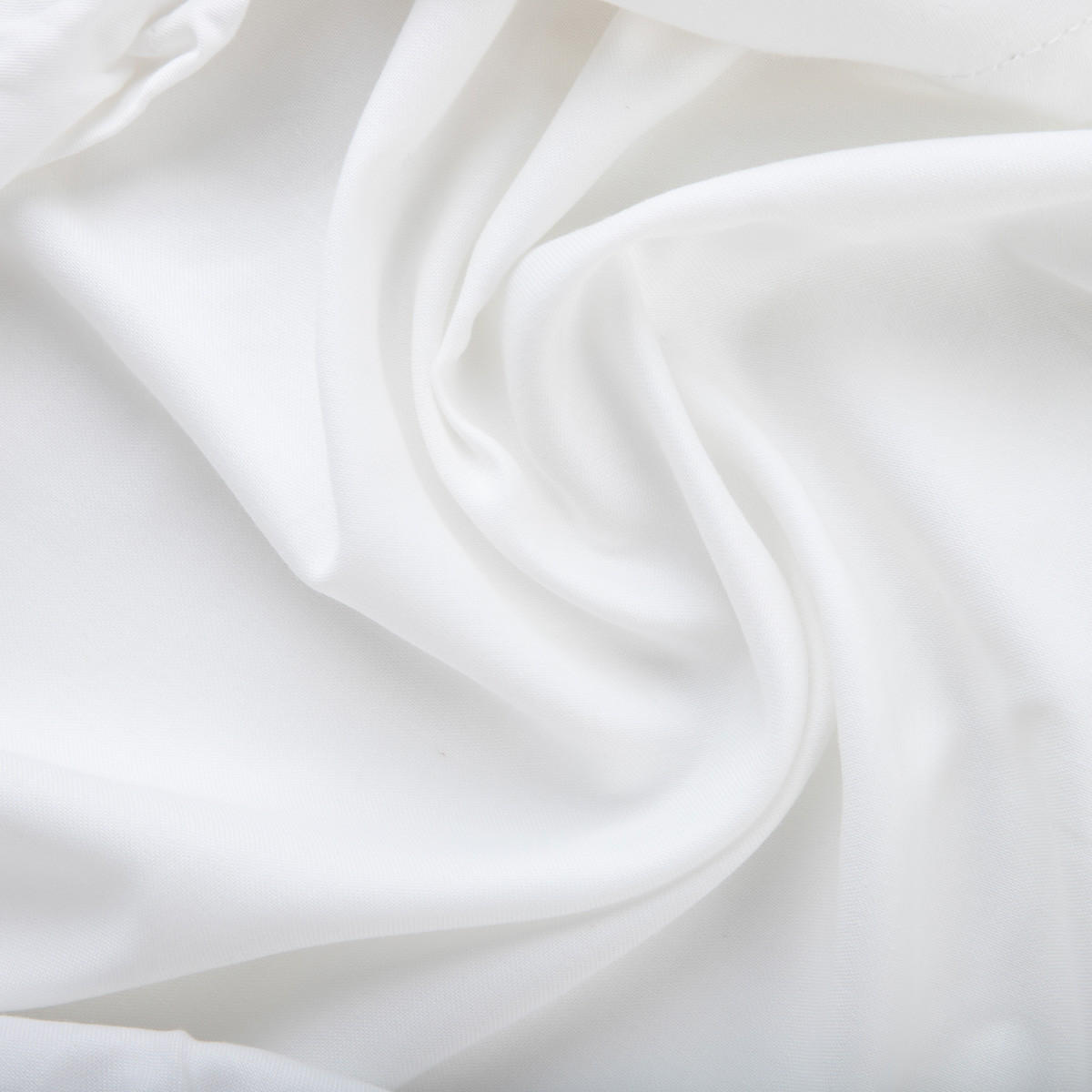 BETTLAKEN Danielle weiß Satin 90/200 cm - Weiß, Textil (90/200cm) - Homla