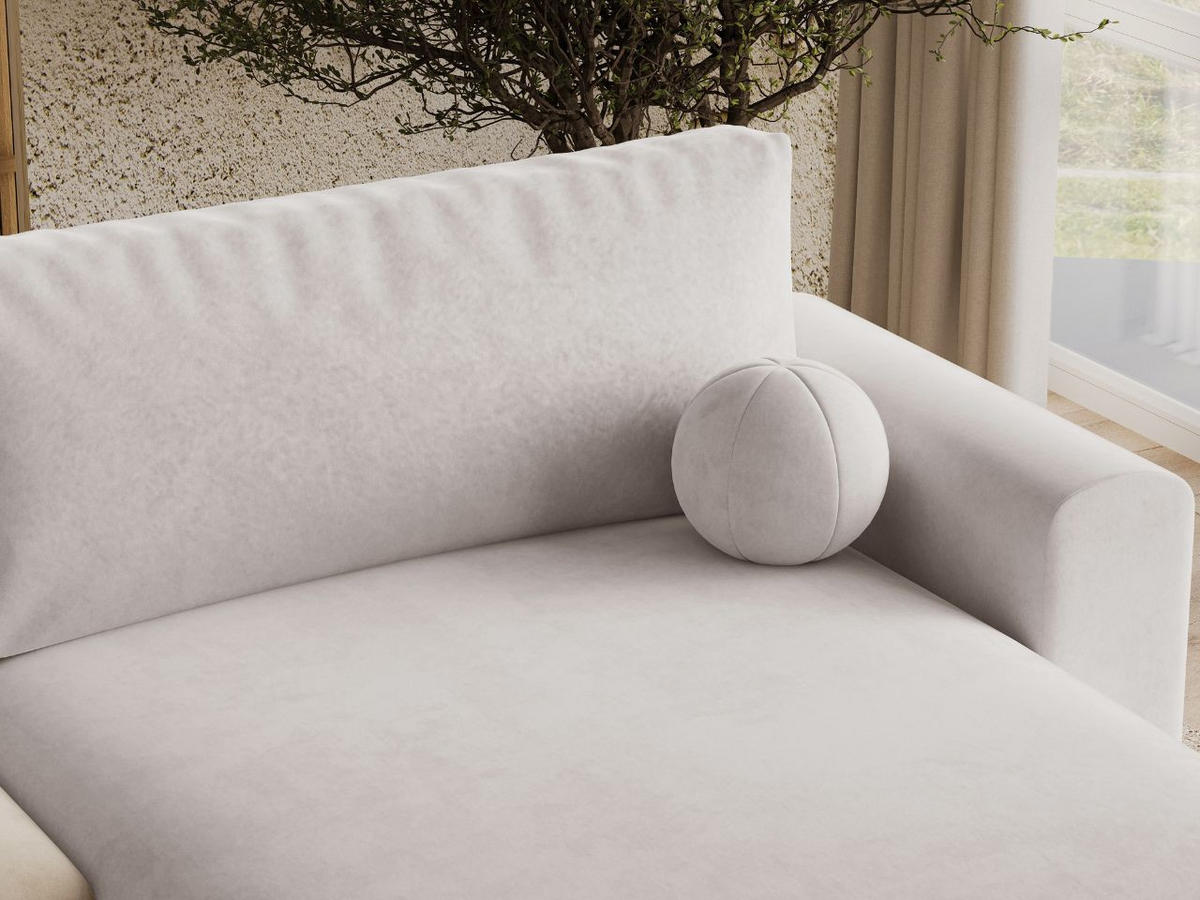 ECKSOFA Aurora Grau - Grau, Holz/Textil (259/145cm) - Graingold