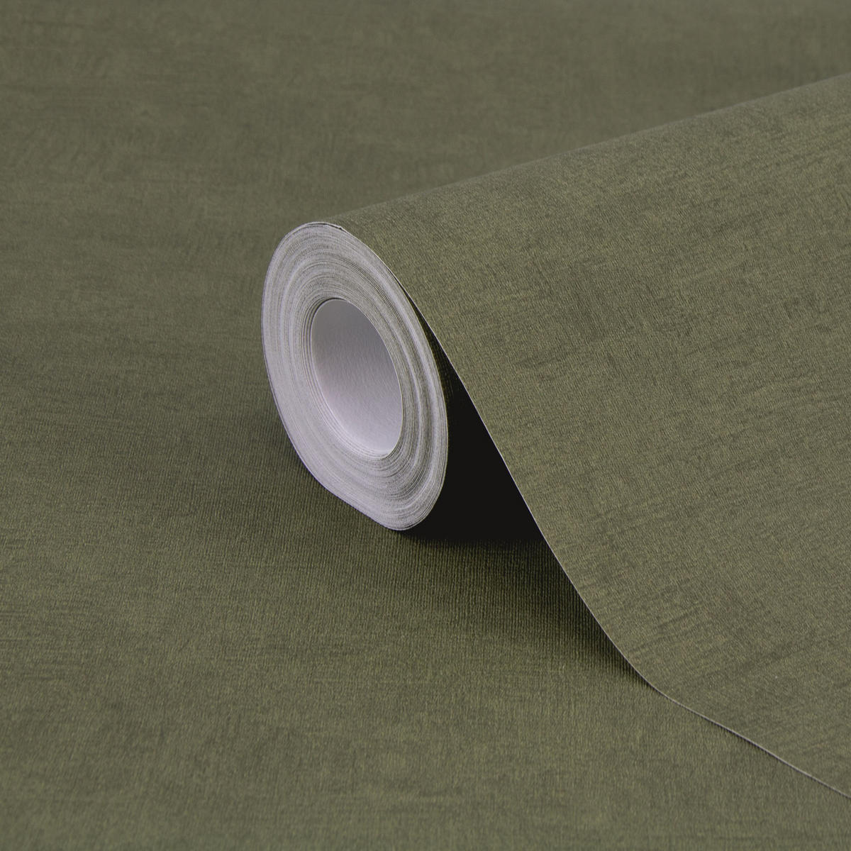 VLIESTAPETE Uni 1000x53 - Grün, Papier/Kunststoff (53/1cm) - LOOKS by W.Joop