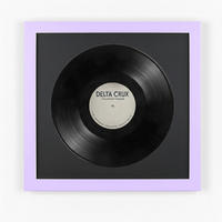 SCHALLPLATTEN RAHMEN 40/40 für die Vinyl - Flieder, Holz (40/40cm) - K-Möbel