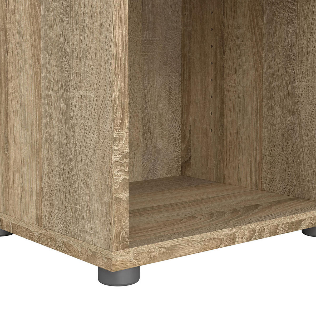 REGAL, Prima, Eiche, Holzwerkstoff, 48 x 40 x 114 cm - Eichefarben, Holzwerkstoff (48/114/40cm) - ebuy24