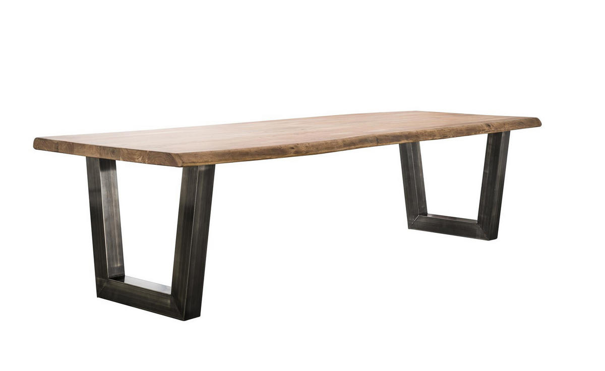 ESSTISCH Star Braun 300/100/ 77 cm - Braun, Holz (300/100/77cm) - Hoyz Collection