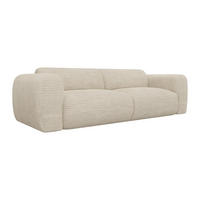 SOFA 4-Sitzer - Cord - Beige - POGNI - Beige, Textil (245/73/97cm) - Vente-Unique