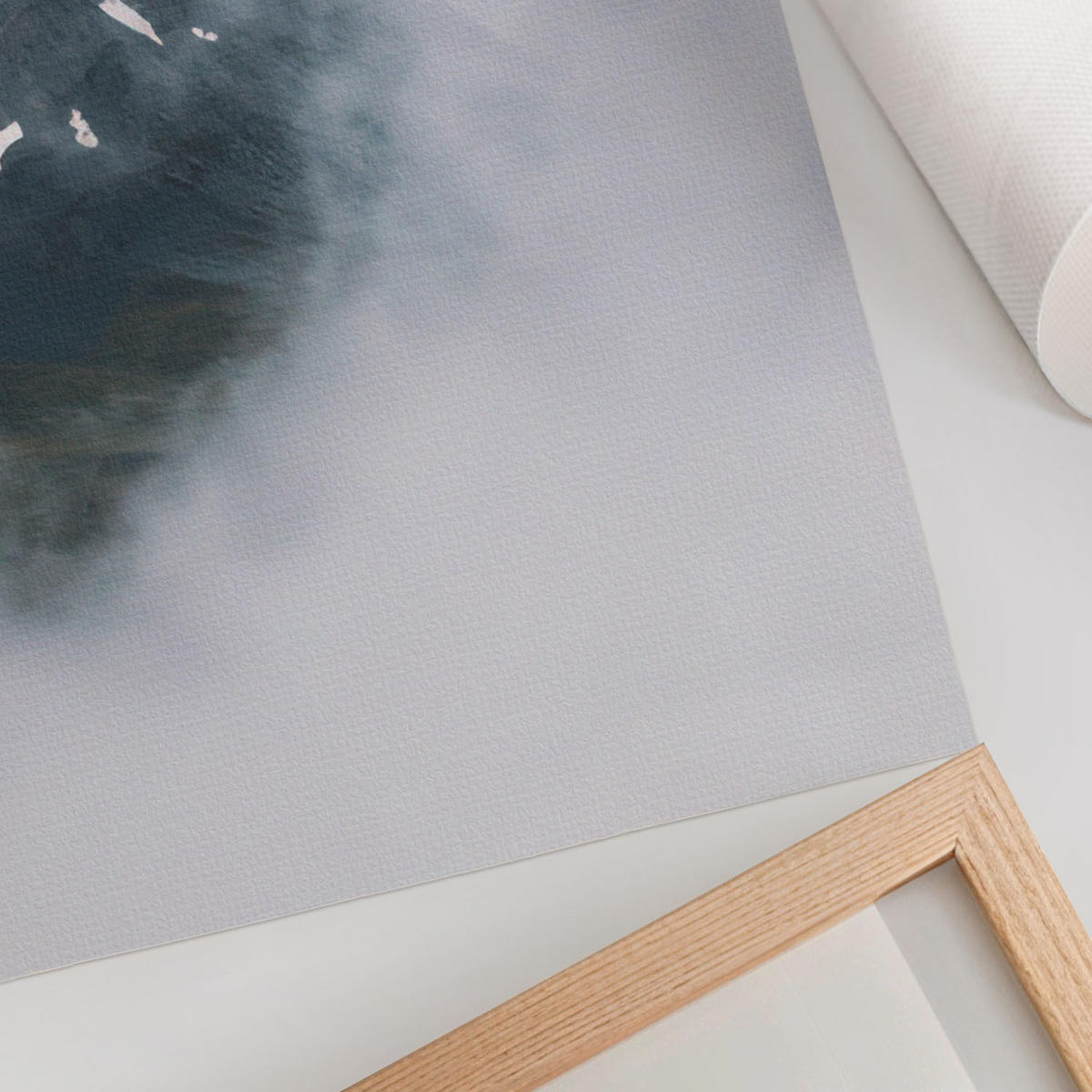 POSTER - 59x84 cm - Lunori - Bergpanorama - Grau, Textil (59/84/0.1cm) - TULUP