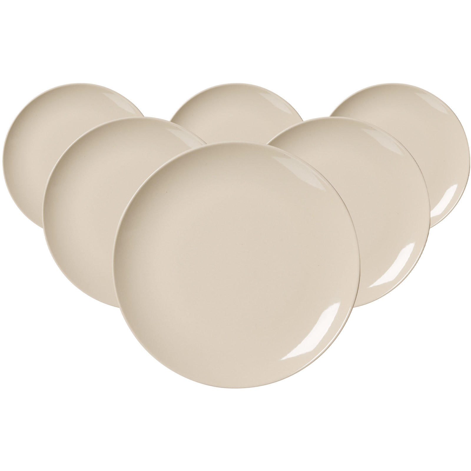 SPEISETELLER Cecina Beige ø 26 cm 6er Set - Beige, Keramik (26cm) - Ritzenhoff Breker