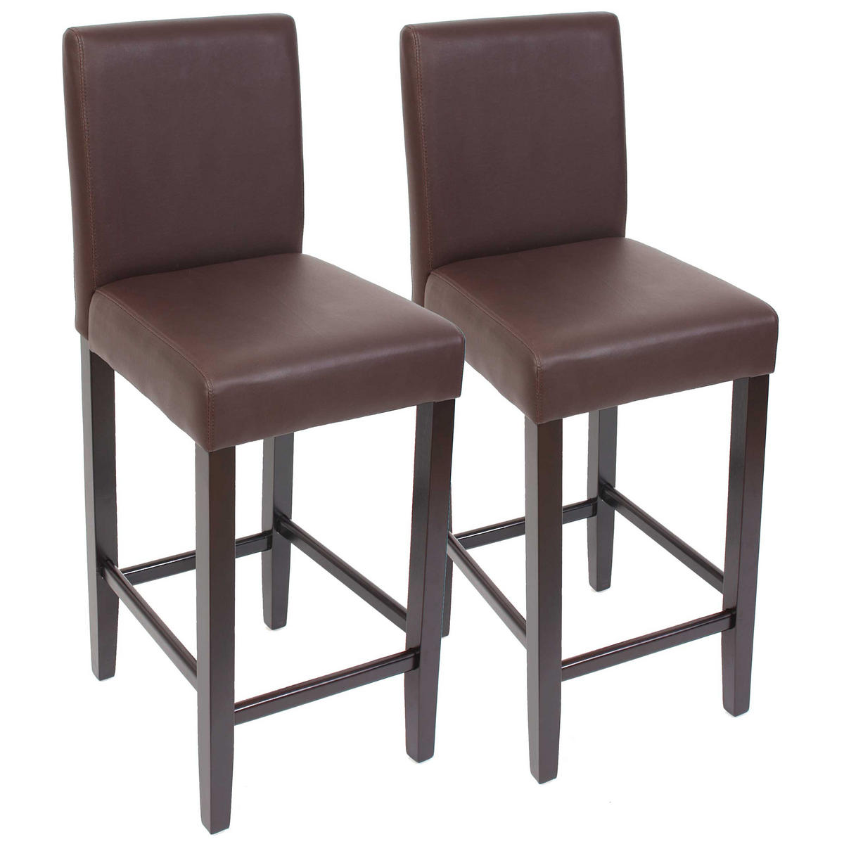 BARHOCKER Braun 2er-Set - Braun, Textil (41/109/50cm) - MCW