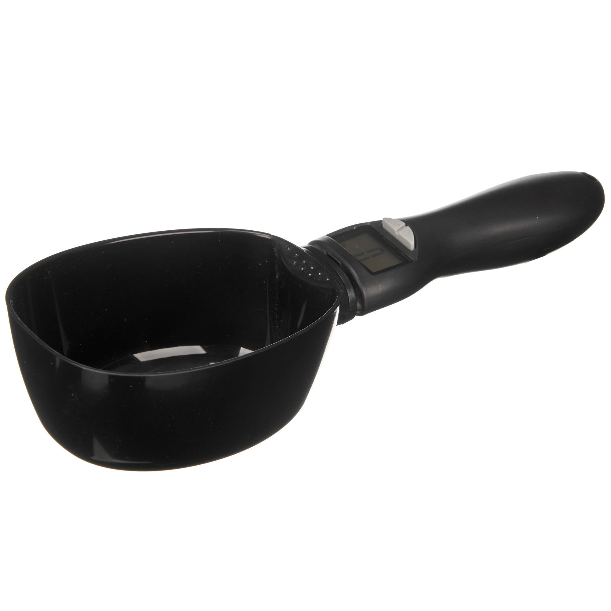 KÜCHENWAAGE Löffel NIVIO - Schwarz, Kunststoff (9/5/23cm) - Kinvara