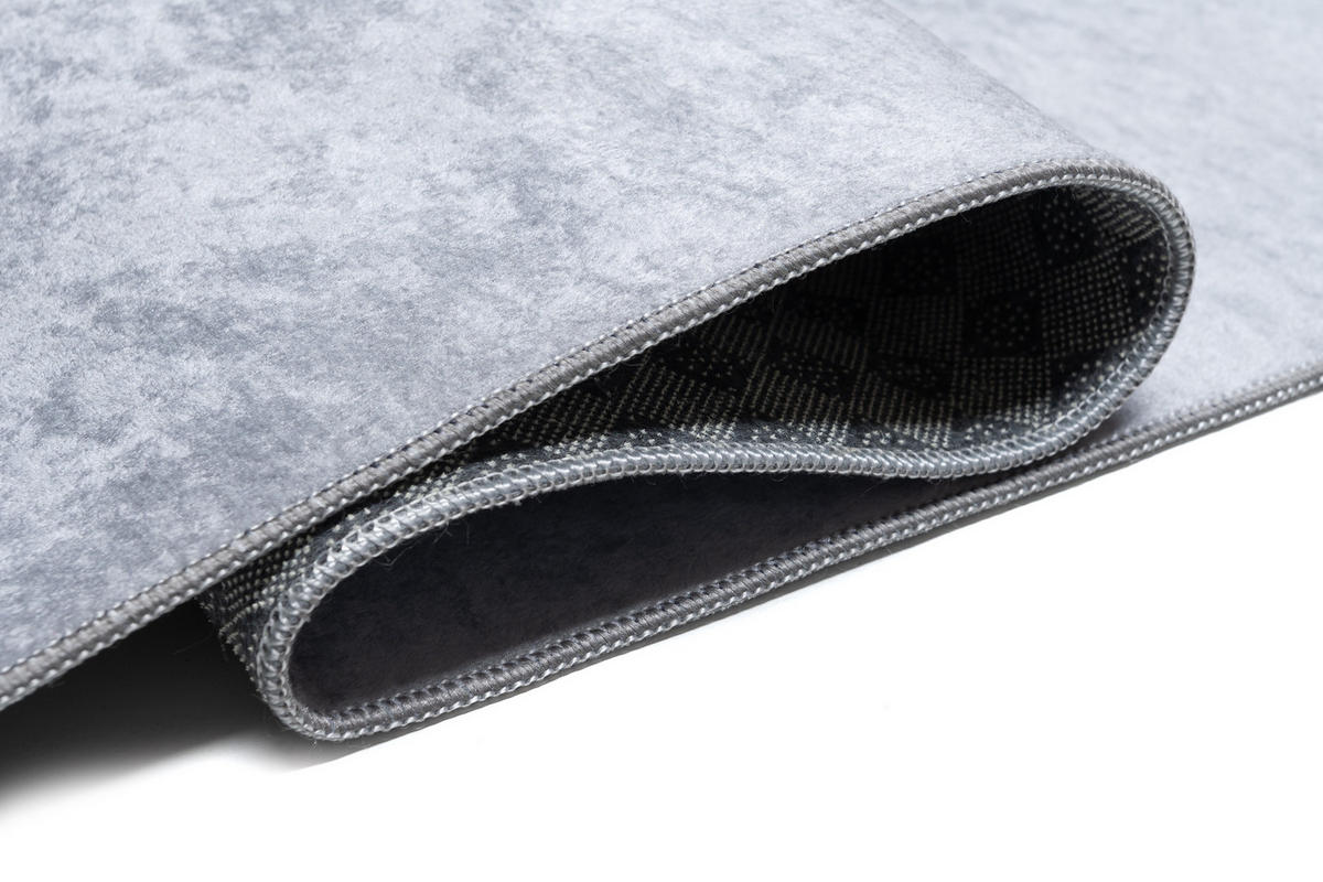 TEPPICH EMMA Grau 80/150 cm - Grau, Kunststoff (80/150cm) - Tapiso