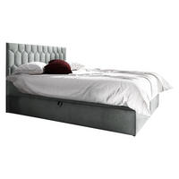 BOXBETT Top M24 - Grau, Holz (180/200cm) - MIRJAN24