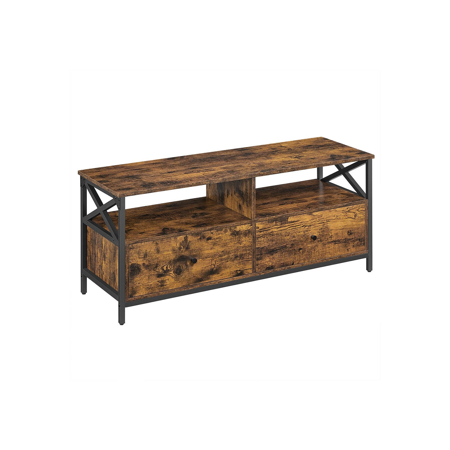 FERNSEHTISCH BANJUL - Braun, Holzwerkstoff (40/50/120cm) - Hansiro