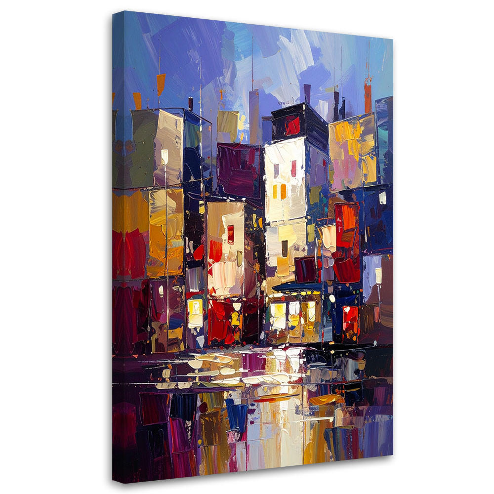 Feeby Bilder, Mehrfarbig 80x120 cm