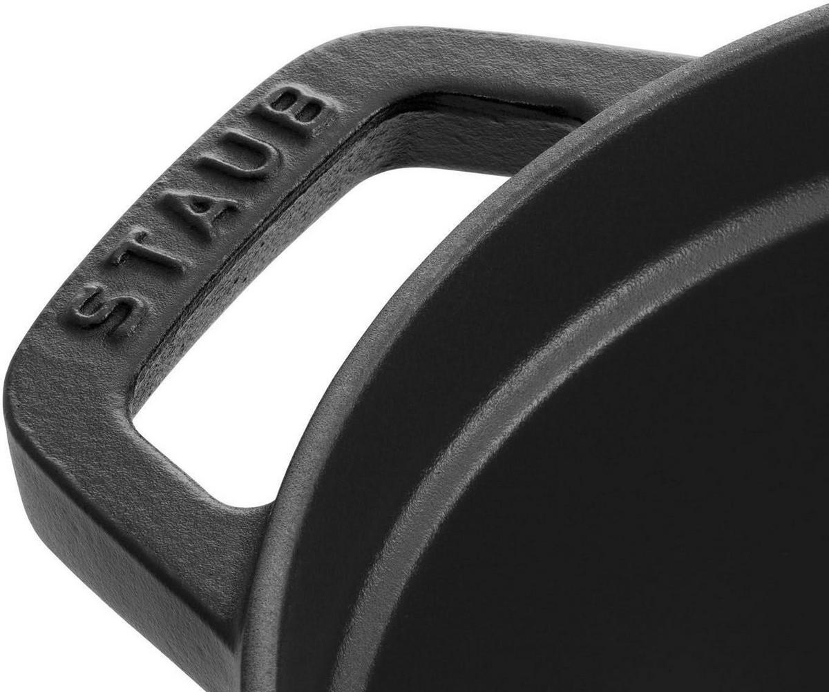 BRÄTER Cocotte Schwarz - ø 22 cm / 2.6 liter - Schwarz, Metall (22cm) - Staub