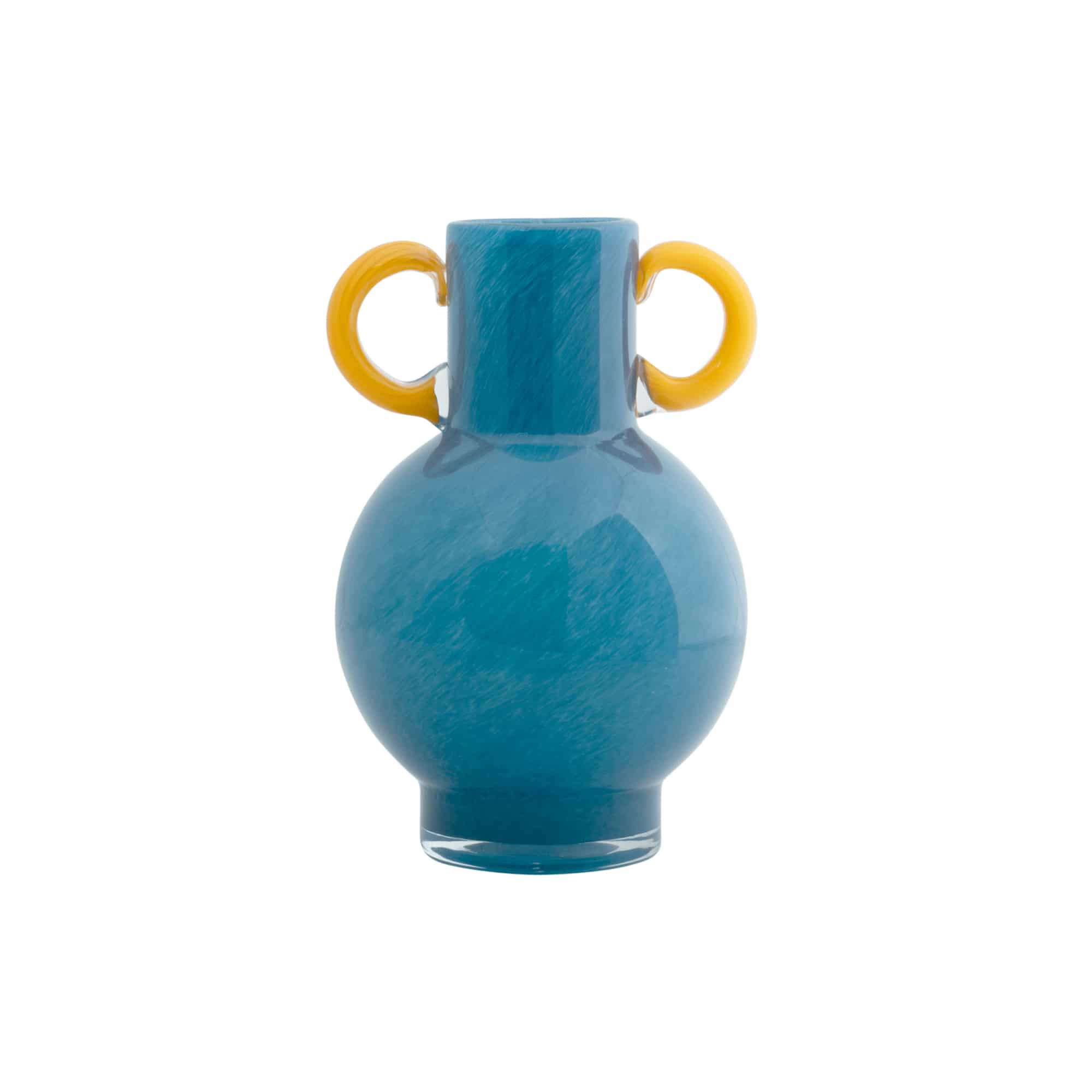 VASE Fiesta Blau 15/15/23.5 cm - Blau, Glas (15/23.5cm) - Present Time