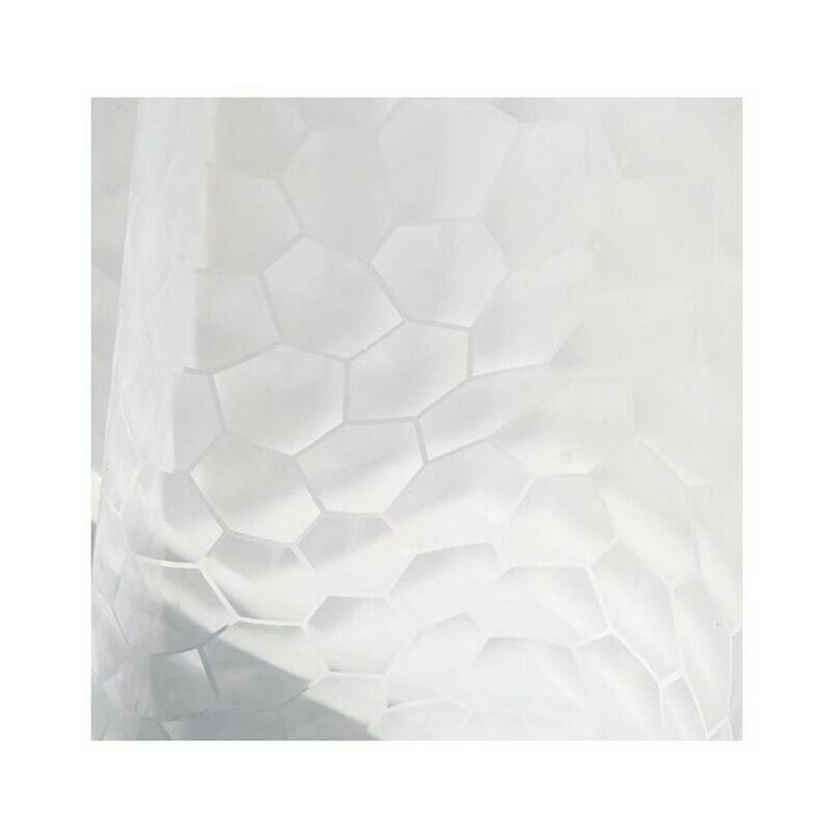 DUSCHVORHANG EVA halbdurchsichtig wasserfest schimmelresistent - Transparent, Kunststoff (180/180cm) - MCBOSON