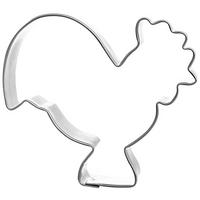 AUSSTECHFORM Hahn 6,5 cm Silber - Silberfarben, Metall (6/1.6/6.5cm) - Orion 