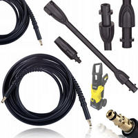 SCHLAUCH K2-K7 Hochdrucklanze Vario Set, 10 m, Click-Click, max. 180 bar, 60 °C - Multicolor, Kunststoff/Metall (10/10/10cm)