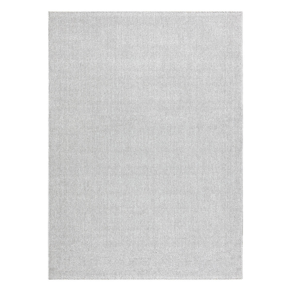 MATTA CASABLANCA LOOM silver, ögla, mjuk inomhus och utomhus 200/300 cm - Silverfärgad, Textil (200/300cm) - rugsX