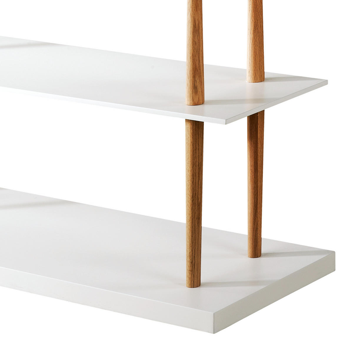 REGAL - Weiß, Holz/Holzwerkstoff (120/168/39cm) - home24