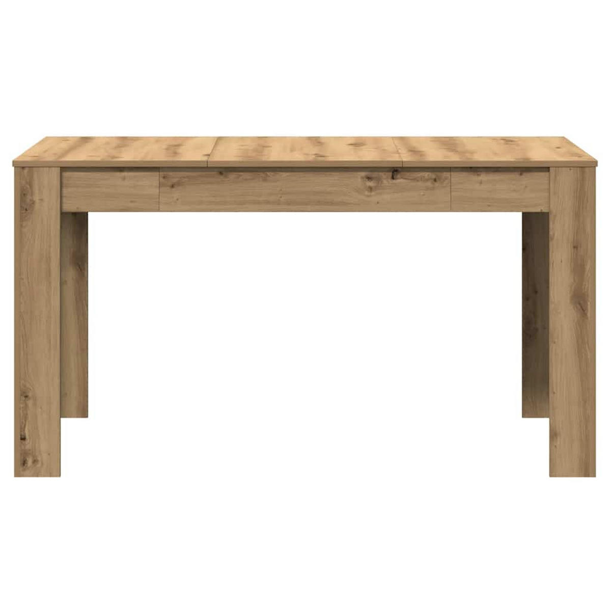 ESSTISCH Artisan-Eiche 140/74,5/76 Cm Holzwerkstoff - Hellbraun, Holzwerkstoff (140/74.5/76cm) - vidaXL