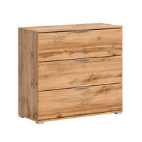 KOMMODE Selma Holz - Braun, Holzwerkstoff (95/86/41cm) - Petits-meubles
