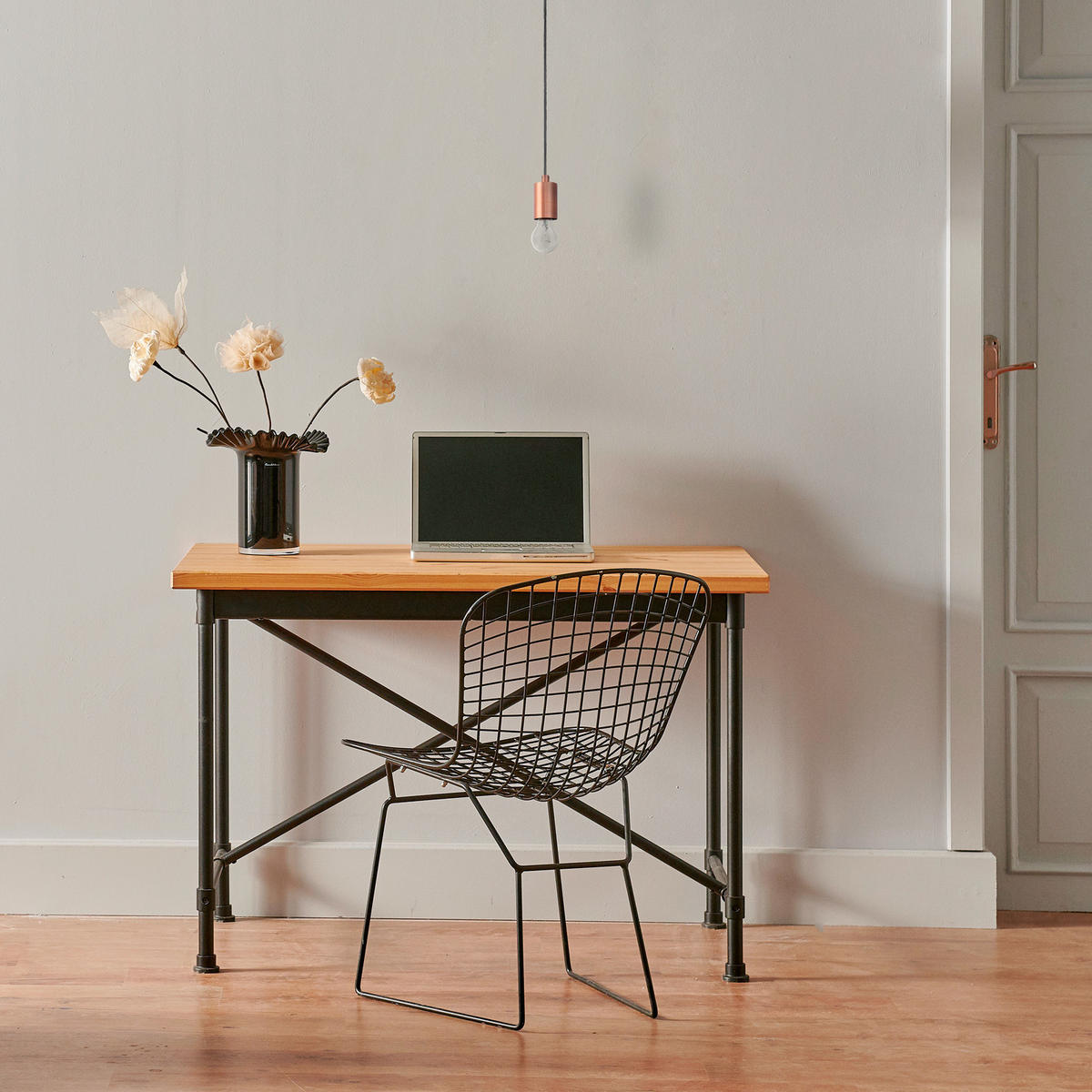 PENDELLEUCHTE Hugo - Kupferfarben, Metall (4.4/4.4/6.5cm) - Paco Home