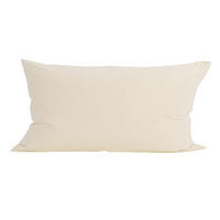 KISSENBEZUG Basic 100% Baumwolle natur 80/40 cm - Creme, Textil (40/80cm) - beties Heimtextil