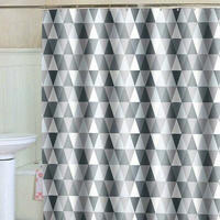 DUSCHVORHANG Polyester wasserdicht antibakteriell schimmelresistent waschbar - Grau, Textil (200/240cm) - MCBOSON