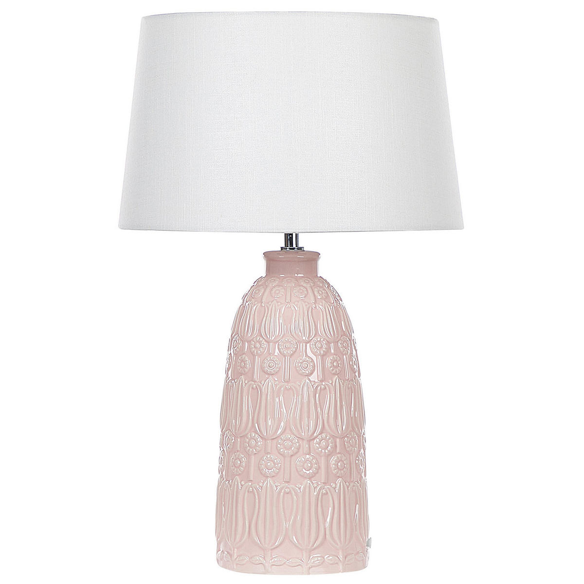 TISCHLAMPE Zarima 35/35/56 cm - Pink, Keramik (35/35/56cm) - Beliani