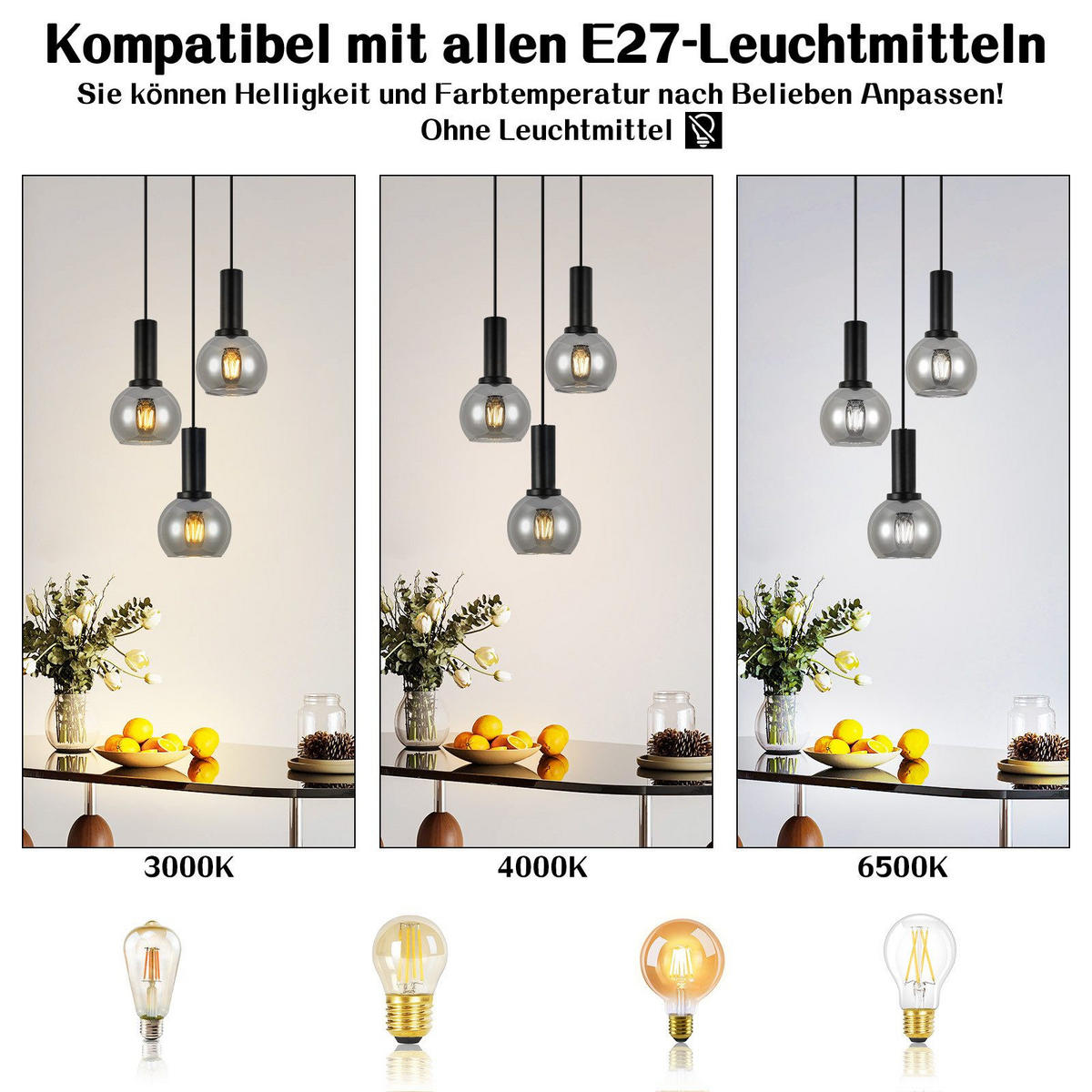 HÄNGELEUCHTE Vossq 22/13/145 cm - Schwarz, Metall (22/13/145cm) - ZMH