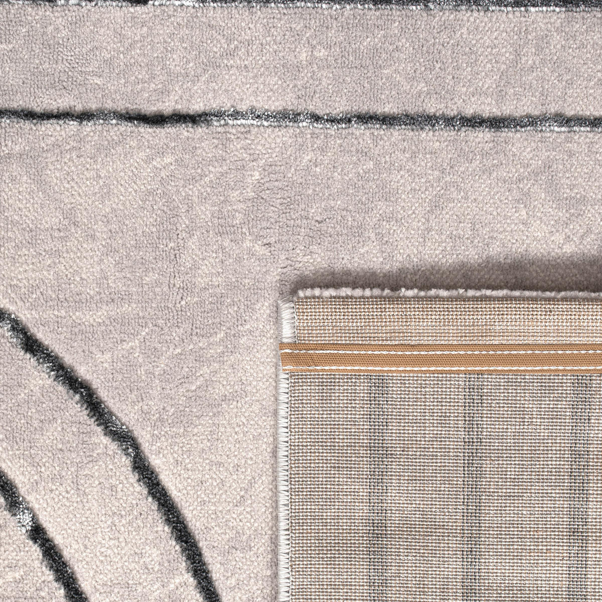 KURZFLORTEPPICH 80/150 cm Tuana 215 - Grau, Textil (80/150cm) - Paco Home
