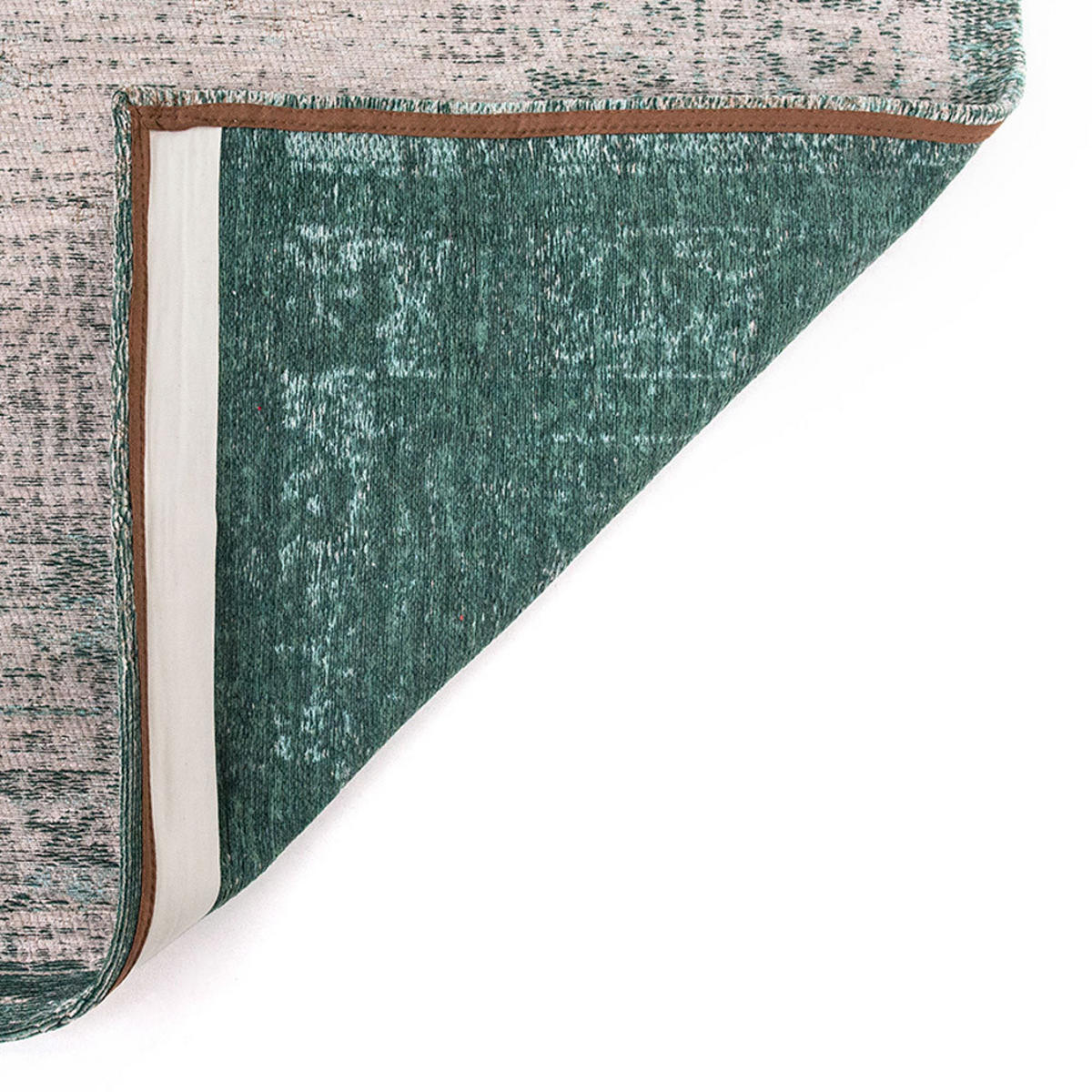 TEPPICH Jade Oyster Fading World Medallion 240/340 cm - Grau, Textil (240/340cm) - Louis De Poortere