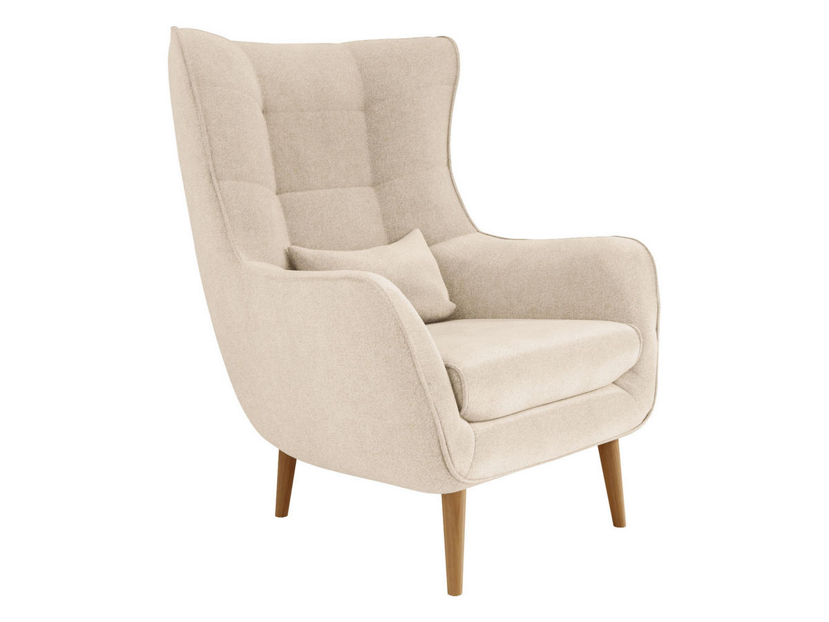 SESSEL Estjano - Beige, Holz (80/106/95cm) - MIRJAN24