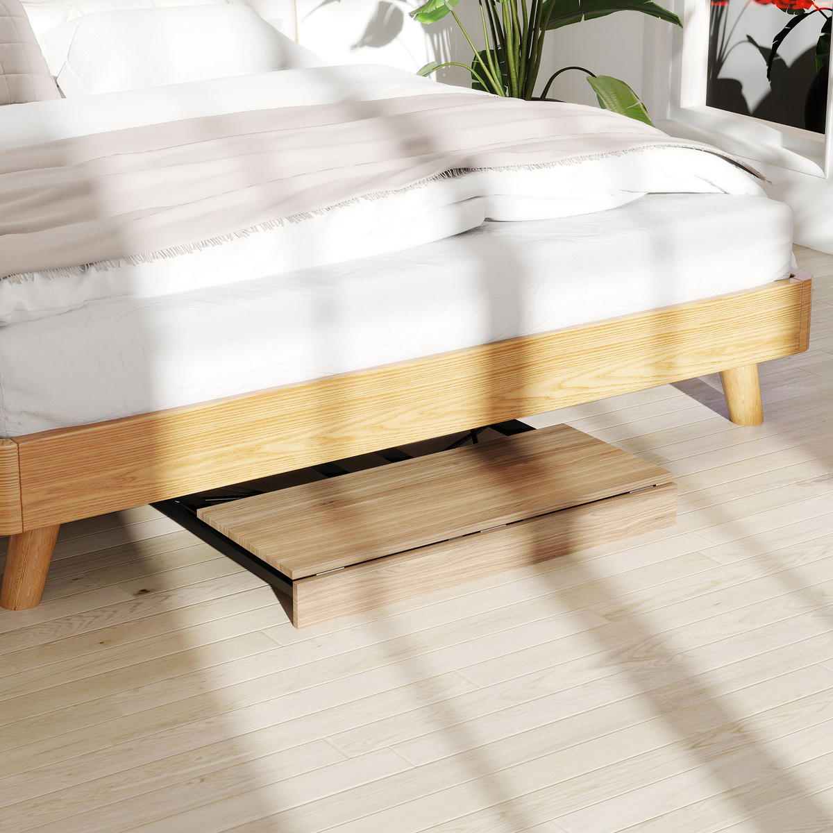 SCHREIBTISCH Eichefarben 40.0/80.0/75.0 cm - Eichefarben, Holzwerkstoff (40/80/75cm)