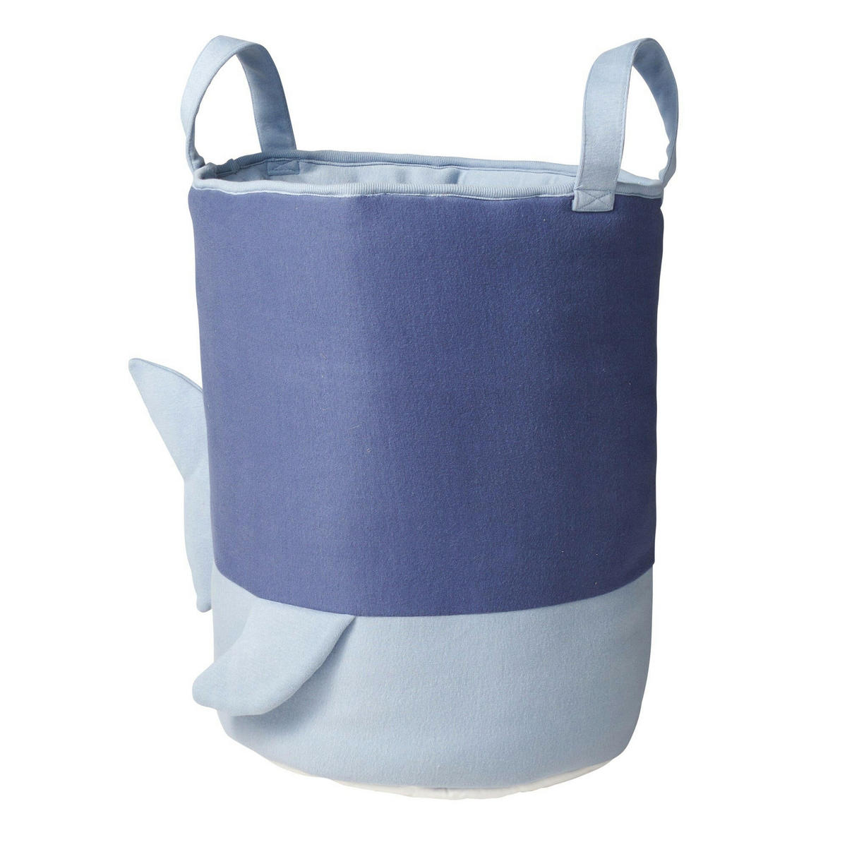 SPIELZEUGKORB Wal 45 cm - Blau, Textil (30/30cm) - nordic coast company