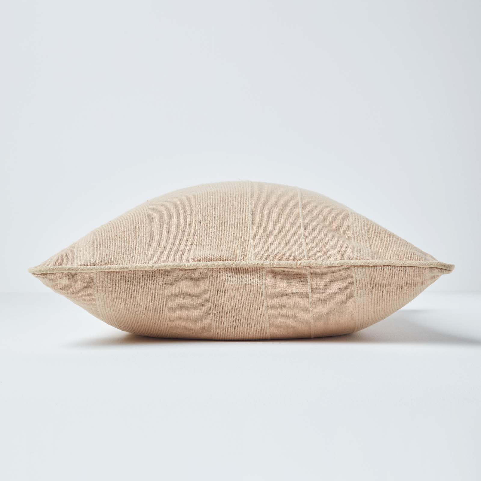 KISSENHÜLLE Rajput 45/45 cm, 100% Baumwolle - Beige, Textil (45/45cm) - Homescapes