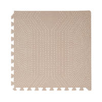 SPIELMATTE Deco Latte beige 120x180 - Beige, Kunststoff (120/180cm)